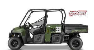 NEW POLARIS RANGER CREW TOUTS HYDRAULIC, PNEUMATIC, AND ELECTRIC POWER