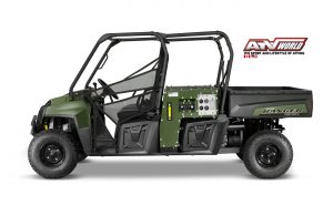 NEW POLARIS RANGER CREW TOUTS HYDRAULIC, PNEUMATIC, AND ELECTRIC POWER