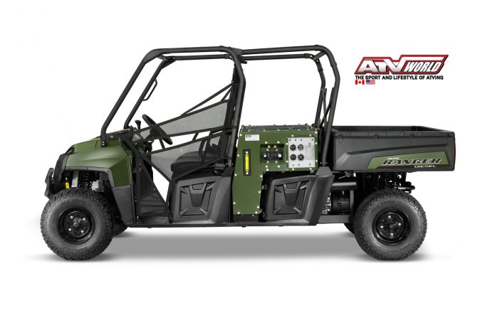 NEW POLARIS RANGER CREW TOUTS HYDRAULIC, PNEUMATIC, AND ELECTRIC POWER