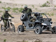 Arctic Cat Wildcat In Action as Part of NATO Military Training Excercise