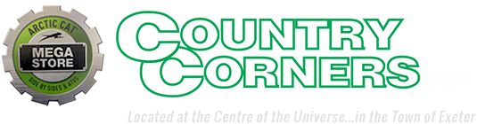 COUNTRY CORNERS  Expands Booth Space with  MORE ATVs, SIDE-BY-SIDEs, PARTS & ACCESSORIES