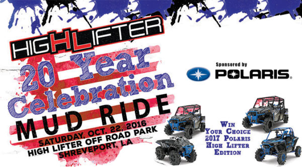 High Lifter is Throwing a Party and to Celebrate is Giving Away a 2017 Polaris High Lifter Edition!