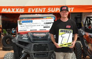POLARIS RACER CODY BRADBURY WINS PRO SIDE-BY-SIDE CLASS IN WORCS ROUND 8