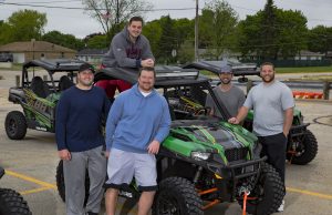 Aaron Rodgers Gifts Packer Offensive Line Vets with Custom Polaris General Vehicles