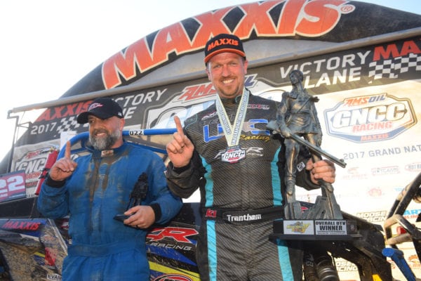 KEVIN TRANTHAM SCORES VICTORY IN MOUNTAINEER RUN GNCC UTV ACTION