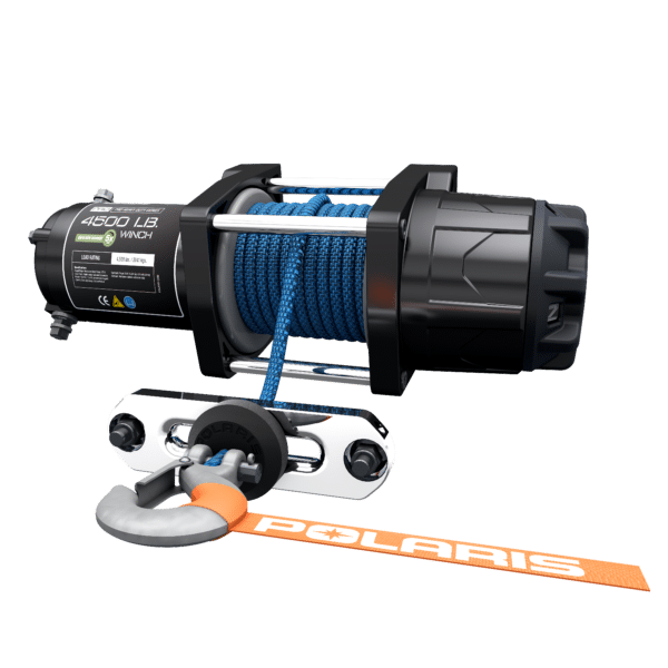 GET OUT AND BACK TO RIDING FAST WITH THE ALL-NEW, FIRST-OF-ITS-KIND RAPID ROPE RECOVERY POLARIS PRO HD WINCH