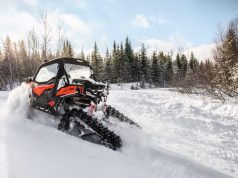 CAN-AM MAVERICK BREAKS FREE FROM THE SHACKLES OF WINTER WITH NEW APACHE TRACK KIT
