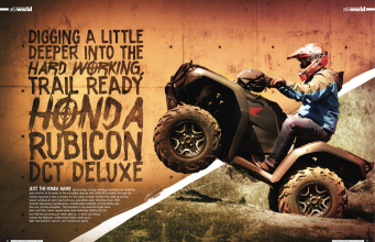 DIGGING A LITTLE DEEPER INTO THE HARD WORKING TRAIL READY HONDA RUBICON DCT DELUXE!