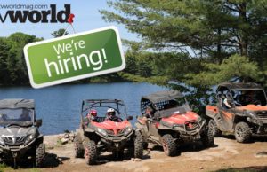 ATV WORLD MAGAZINE IS HIRING IN WILLOW BEACH, ONTARIO, CANADA!