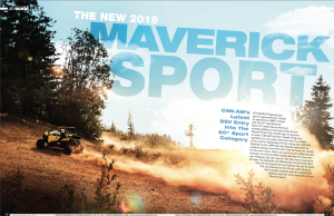 2019 CAN-AM MAVERICK SPORT