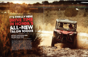 IT’S FINALLY HERE, DRIVE TIME IN HONDA’S ALL-NEW TALON 1000X