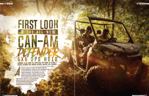 FIRST LOOK @ THE ALL-NEW CAN-AM DEFENDER 6X6 DPS HD10