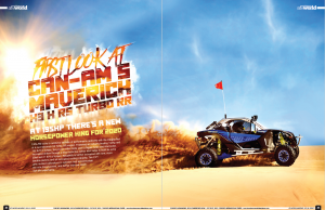 FIRST LOOK AT CAN-AM’S MAVERICK X3 X RS TURBO RR