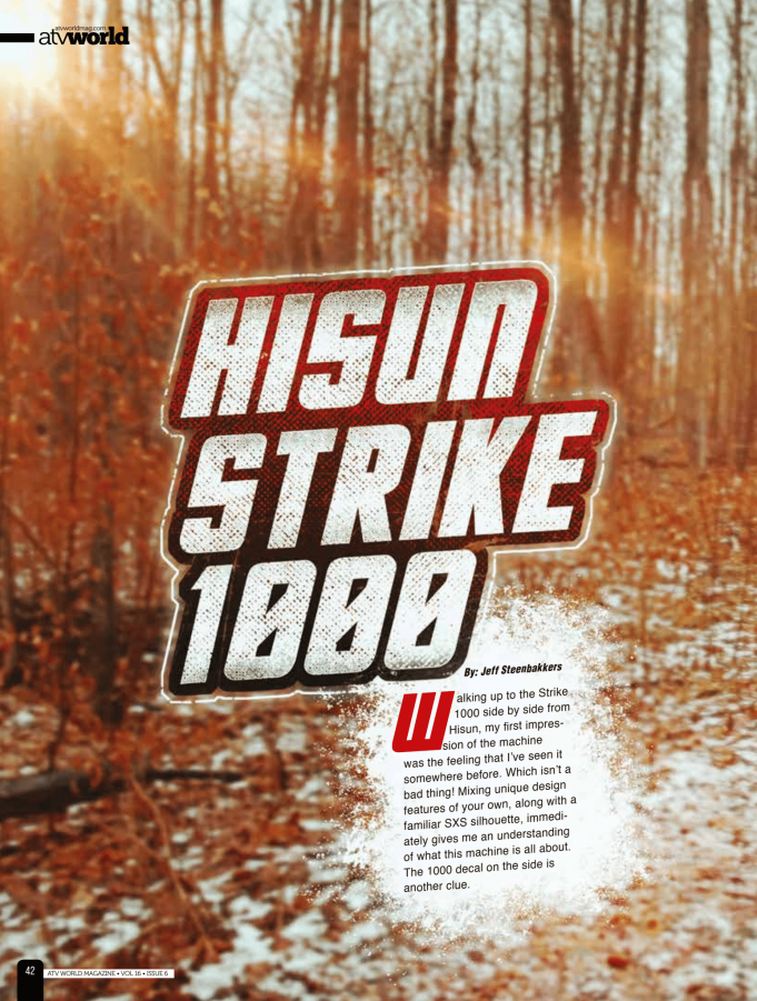 ATV WORLD REVIEW – HISUN STRIKE 1000