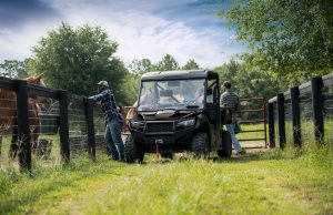 Introducing the new Arctic Cat Prowler Pro Ranch Edition, a vehicle designed with precision and functionality for both work and play.
