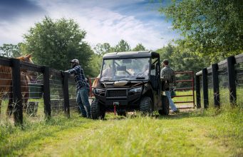 Introducing the new Arctic Cat Prowler Pro Ranch Edition, a vehicle designed with precision and functionality for both work and play.